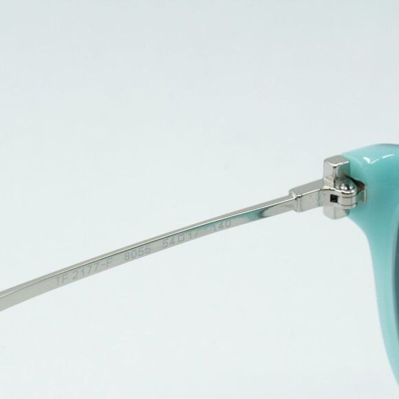 NEW TIFFANY & CO TF2177F 8055 BLACK ON TIFFANY BLUE EYEGLASSES - Picture 7 of 10